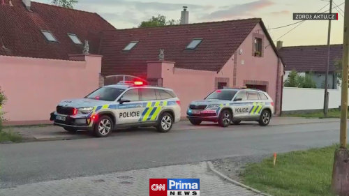 Policejní zásah v Poleradech