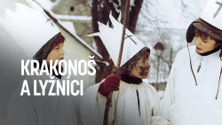 Krakonoš a lyžníci