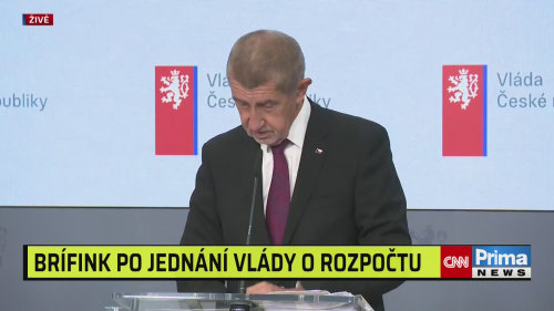 Premiér Andrej Babiš na tiskové konferenci po jednání vlády (31.8.2026)