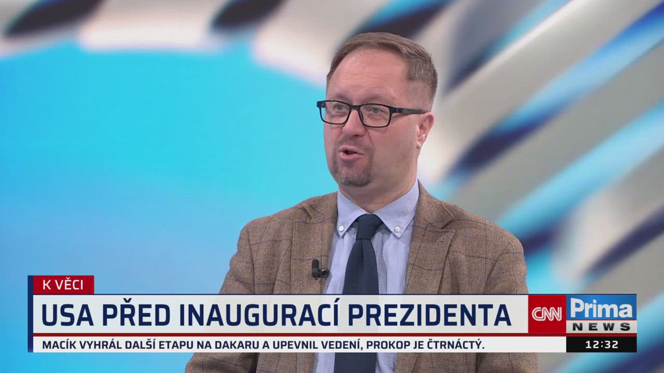 K VĚCI, Roman Joch 10.1. v 1230 K VĚCI CNN Prima NEWS