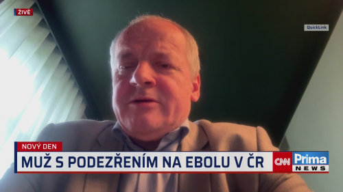 Epidemiolog Roman Prymula o rizicích eboly pro Evropu