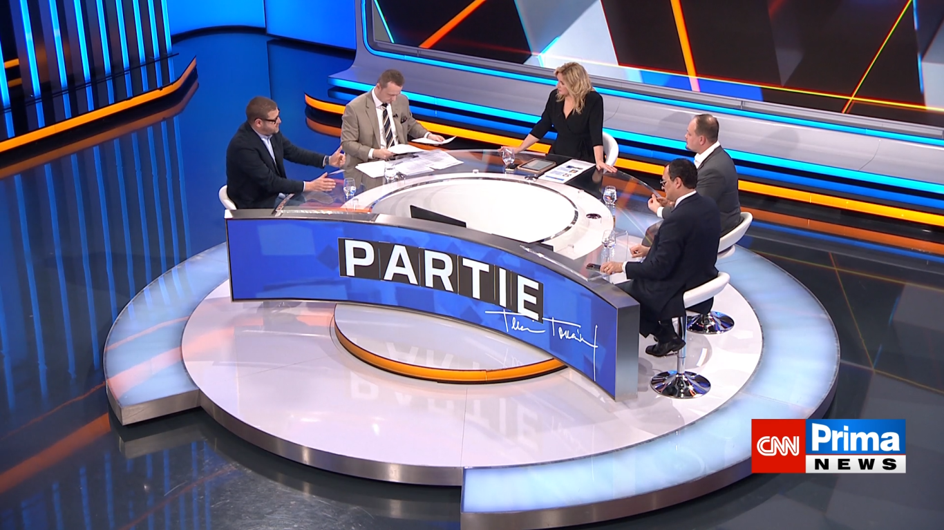 Druhá část Partie s Balšínkem, Šídlem, Bednářem a Peterkou