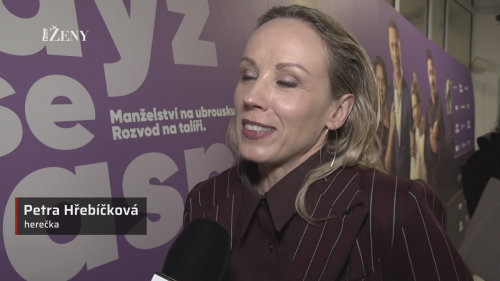 Petra Hřebíčková na předpremiéře filmu Když se zhasne přiznala, že suchý únor už porušila