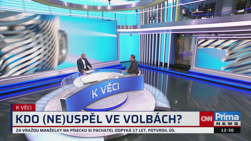 K VĚCI, 13.10. v 12:30 - Jan Kubáček
