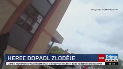 Herec dopadl zloděje