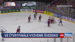 Ve čtvrtfinále vyzveme Švédsko 