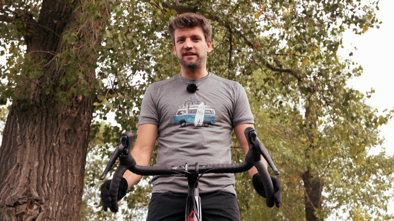 Trail Hunter David Polesný, testy kol, na čem jezdit v zimě, jak se obléci na kolo