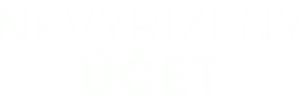 Nevyřízený účet