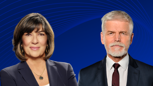 Rozhovor Christiane Amanpour s prezidentem Petrem Pavlem, 2.5. v 11:15