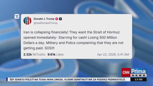 ZPRÁVY, 22.4. v 13:00