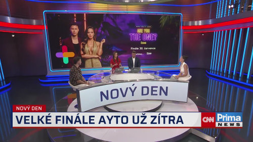 Moderátoři AYTO o velkém finále - Nový den