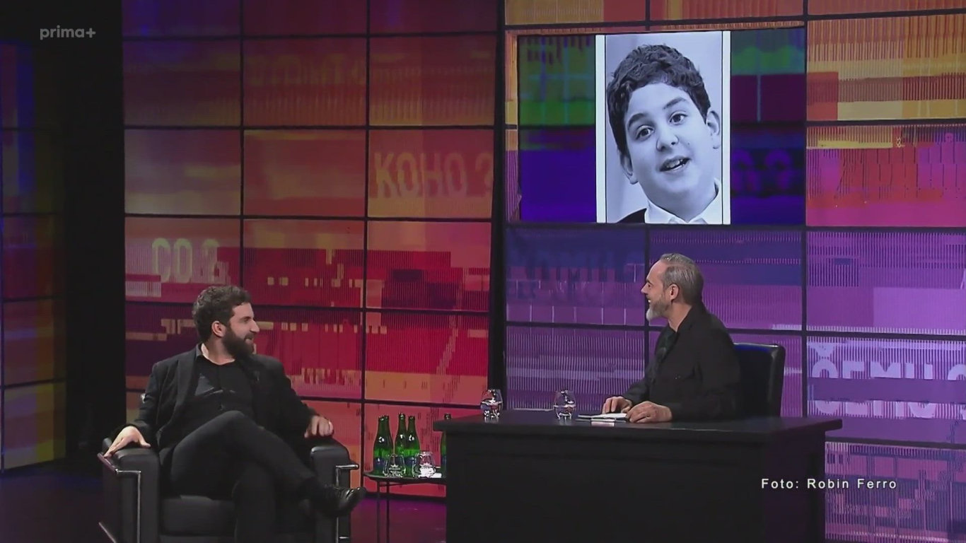 Robin Ferro v talkshow 7 padů Honzy Dědka 2025