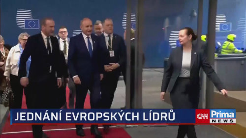 Babiš na Evropské radě
