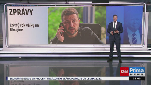 ZPRÁVY, 21.2. v 09:00