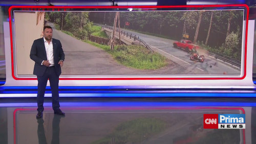 VIDEO: Tragický střet motorkáře s autem. Nad viníkem nehody visí otazníky