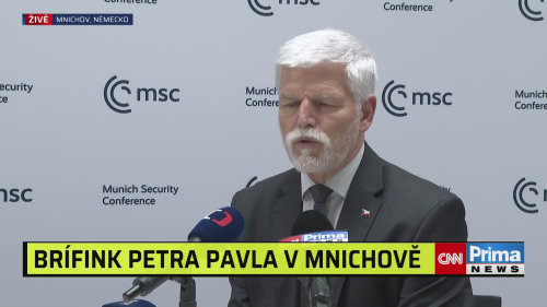Pavel po bezpečnostní konferenci v Mnichově