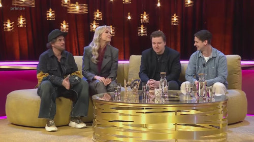 Michaela Tomanová a Petr Kolečko v talkshow U Adely v dubnu 2026