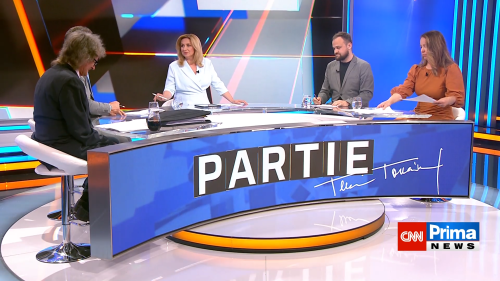 PARTIE Terezie Tománkové, 3.5. v 12:00 - Miroslav Ševčík, Radek Vondráček, Michaela Šebelová, Jiří Havránek