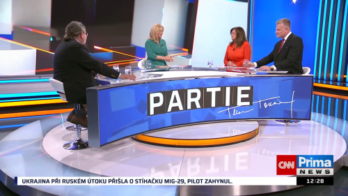 PARTIE TEREZIE TOMÁNKOVÉ, Jaroslava Pokorná Jermanová, Filip Turek, Alexander Vondra, Barbora Urbanová - 24.8. v 11:45