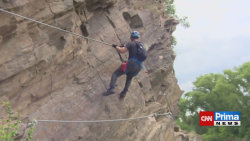 Nová ferrata v Kolíně