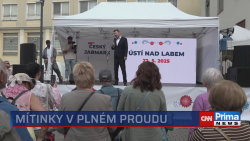 Mítinky v plném proudu 