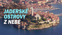 Jaderské ostrovy z nebe