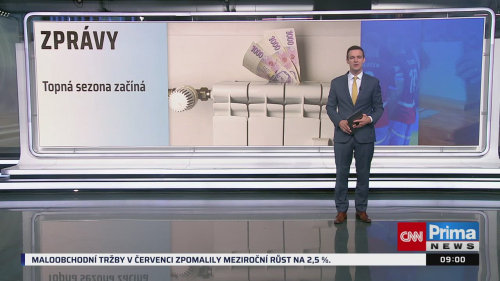 ZPRÁVY - 6.9. v 09:00