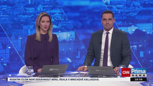 HLAVNÍ ZPRÁVY, 15.2. v 18:55