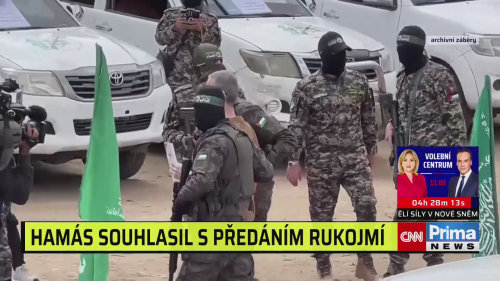 Hamás souhlasil s předáním rukojmích