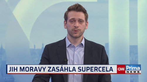 Následky bouřek na Moravě