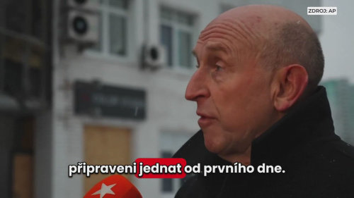 Britský ministr obrany John Healey během návštěvy Kyjeva