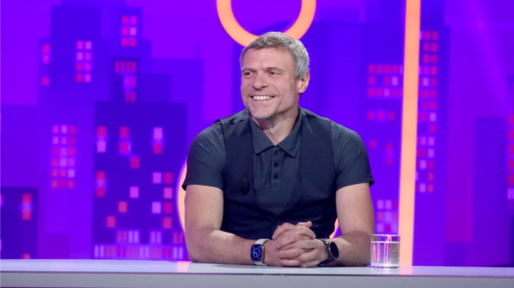 J.Prachař; O.G.Brzobohatý; A.Gondíková; R.Genzer; VIP host T.Šebek
