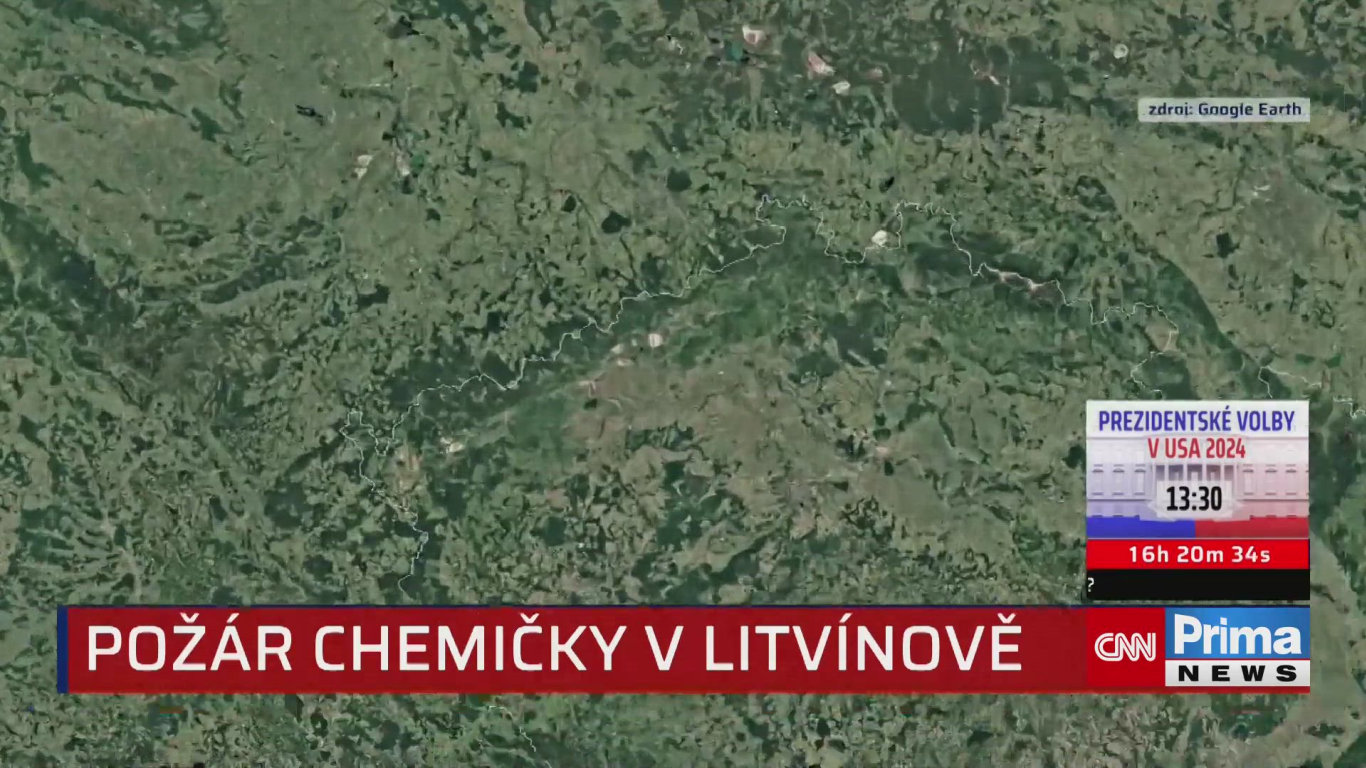 Požár chemičky v Litvínově způsobil úhyn ryb - CNN Prima NEWS