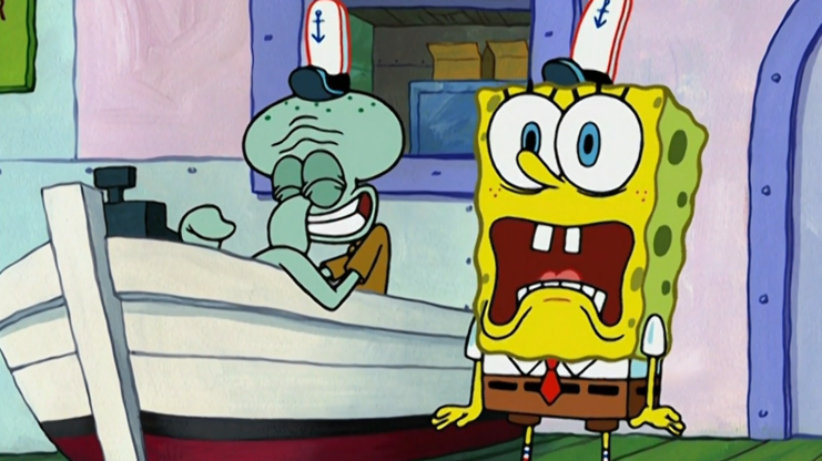 Noční směna / Zamilovaný Krabs
