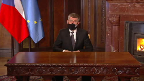 Projev premiéra České republiky - 1.1. v 20:06