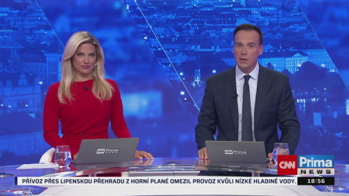HLAVNÍ ZPRÁVY, 12.8. v 18:55