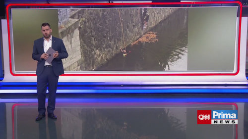 Kryštof Topinka zachránil policisty z Vltavy, teď dostal ocenění