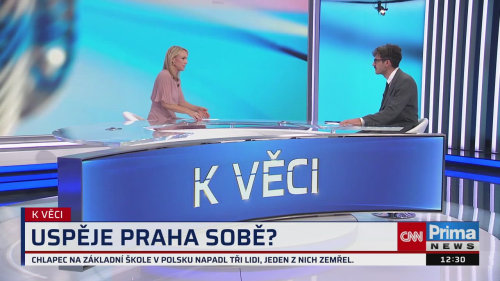 K VĚCI, 8.10. v 12:30 - Adam Scheinherr