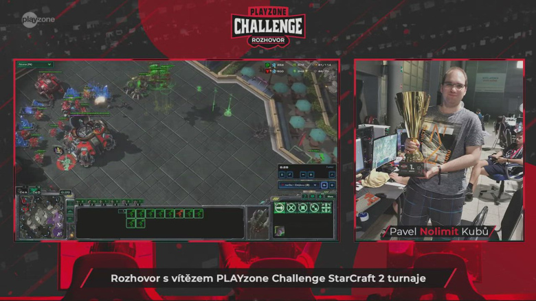 PLAYzone Challenge Hodinovy rozhovor s Nolimitem _ SC2