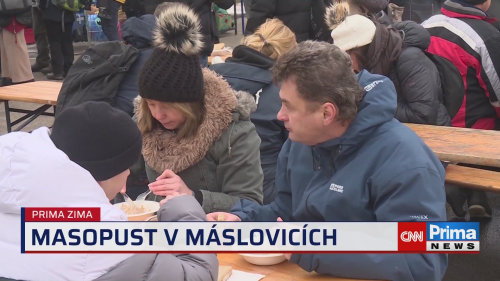 Prima ROK, 10.2. v 15:40 - Masopust v Máslovicích