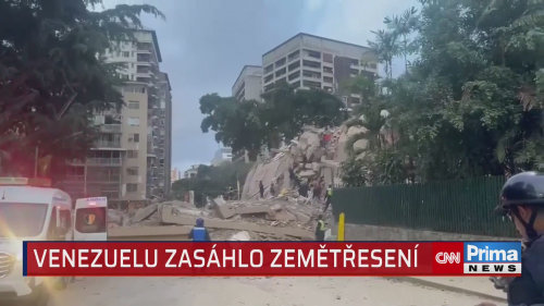 Následky zemětřesení ve Venezuele