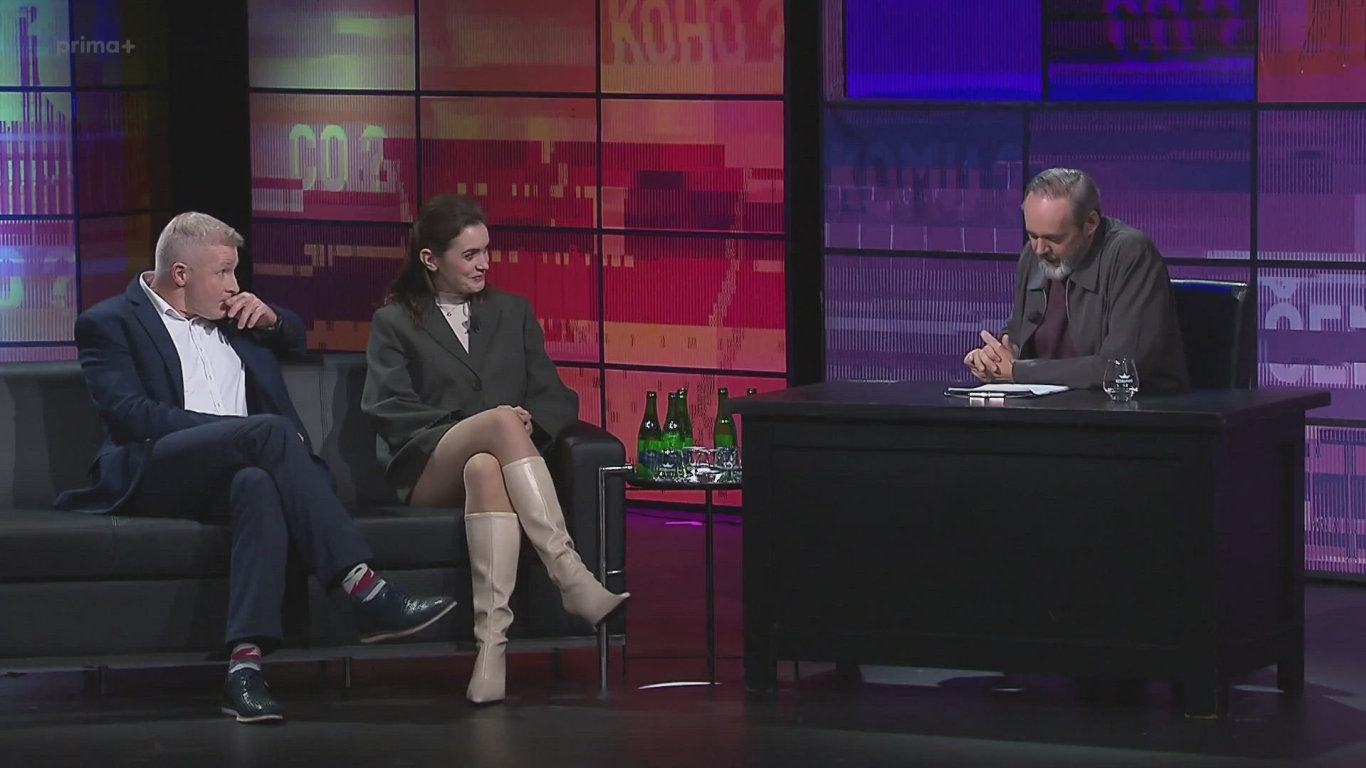 Sarah Haváčová a Marek Orko Vácha v 7 pádech Honzy Dědka (2025)