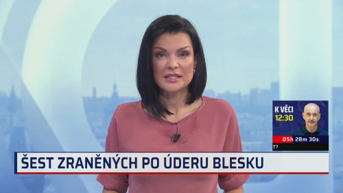 Šest lidi skončilo v nemocnici po úderu blesku na dětský tábor