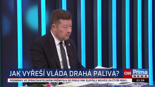 360°, 1.4. v 21:59 - Tomio Okamura, Jan Jakob, Martin Dvořák, Lubomír Zaorálek, Tomáš Klvaňa