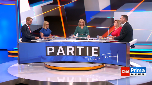 PARTIE TEREZIE TOMÁNKOVÉ, Alena Schillerová, Danuše Nerudová, Radim Fiala, Matěj Ondřej Havel - 15.6. v 11:45