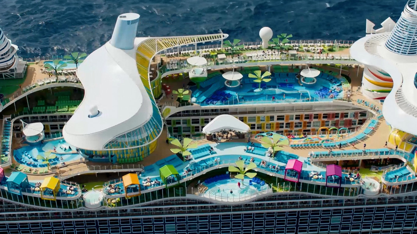 Výletní lodě: Města na vodě