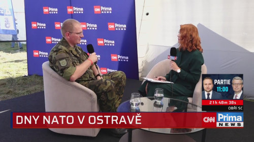 Dny NATO v Ostravě: Rozhovor s generálem Šnajdárkem