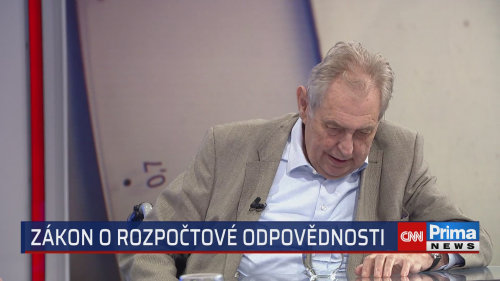 360° (TV), 11.8. v 22:00 - Miloš Zeman, Jan Kubáček