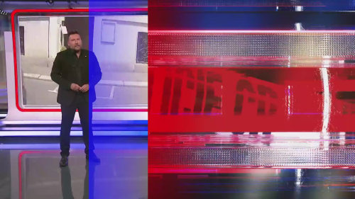 VIDEO: Cyklista v Karlových Varech spadl z výšky do koryta řeky