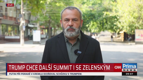 Reportér CNN Prima NEWS Patrik Kaizr popsal aktuální náladu na Ukrajině